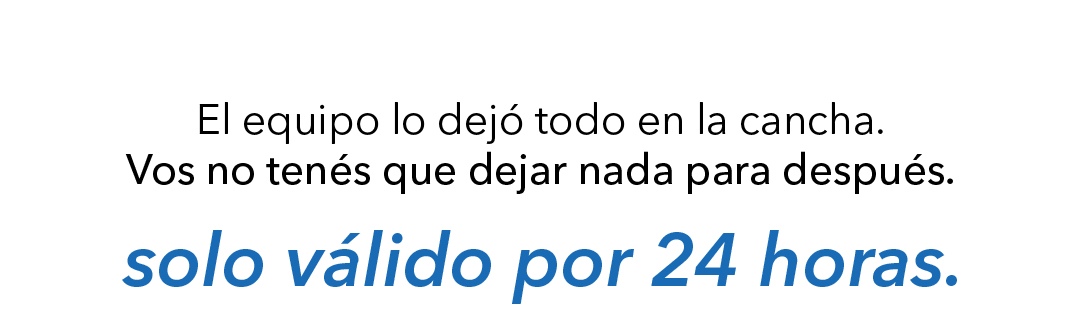 ¡GANÓ ARGENTINA! FESTEJÁ CON INFINIT